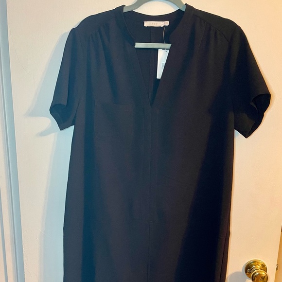 NWT Lush black crepe dress XL - Picture 8 of 16